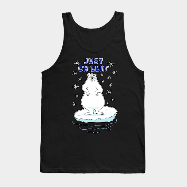 Just Chillin' Tank Top by headrubble